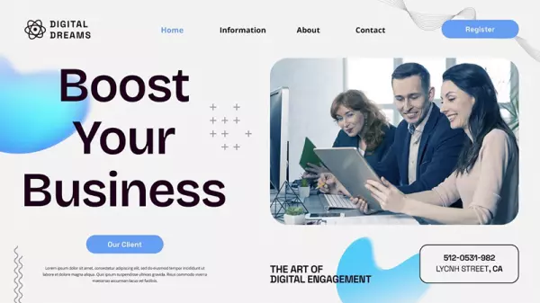 Development of a Corporate Website