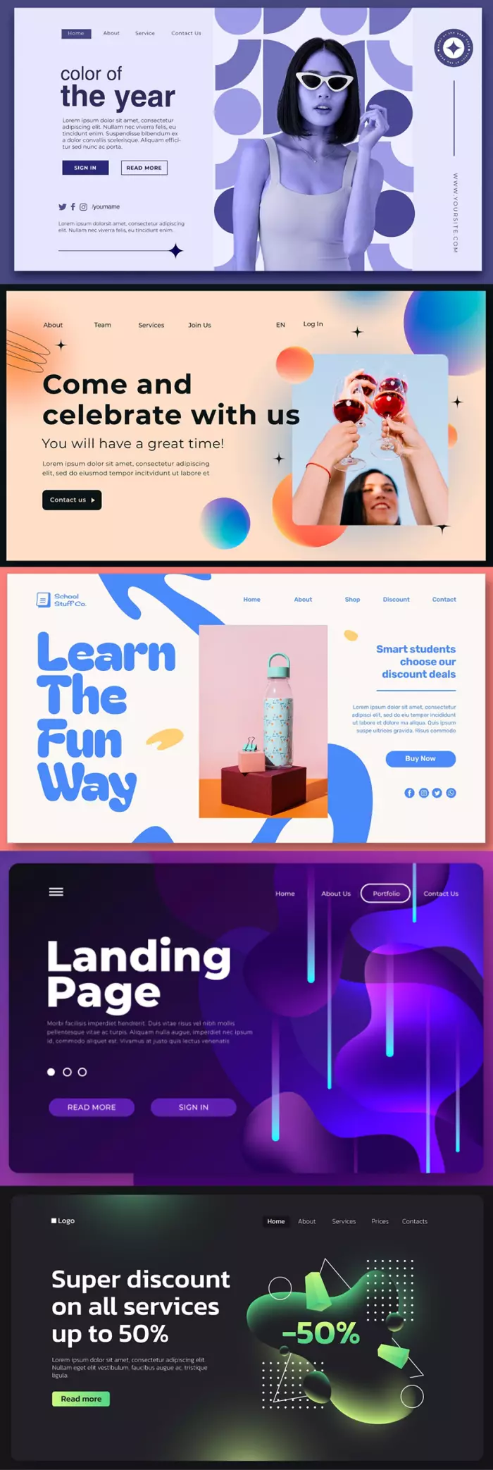 Landing Page Development
